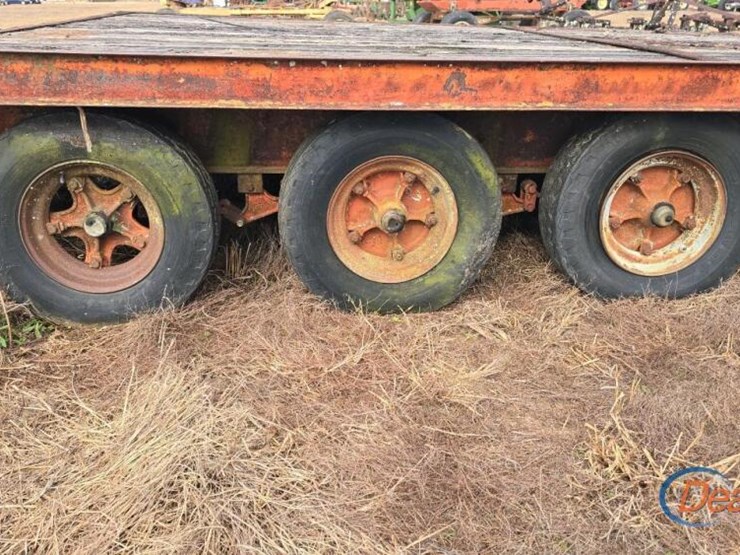 18'-trailer,-s/n-9t50074-(no-title---bill-of-sale-onl):-3-axle,-dovetail-image-7