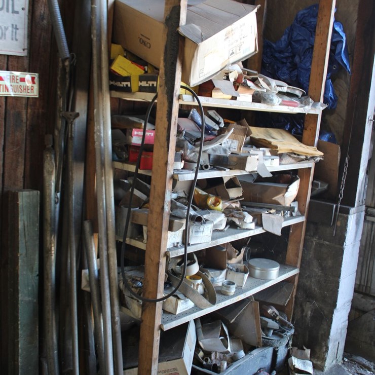 Shelf Of Misc Parts