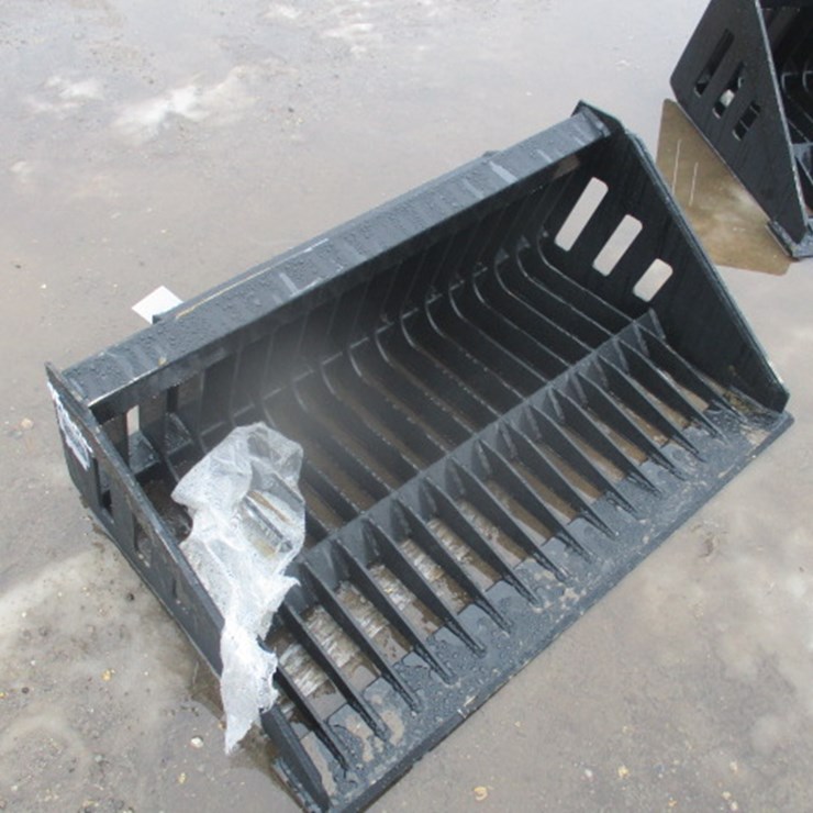 #6874 • Mini Skidsteer Rock Bucket