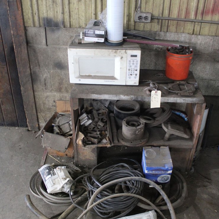 Lot Of Various Hoses,Hydraulic Lines, And Misc