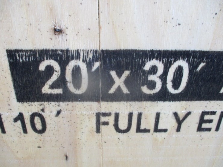 #6562-•-20'x30'all-steel-carport-w/enclosed-sidewalls-image-2