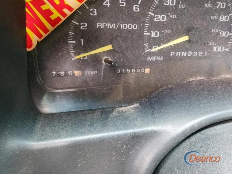 1997-gmc-pickup,-s/n-2gtec19r4v1548101:-odometer-shows-315k-mi.-image-3