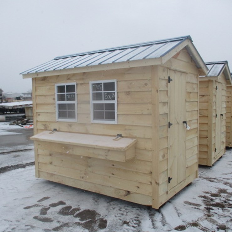 #7017 • 5x8 Chicken Coop