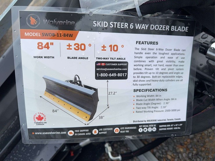 unused-skid-steer-6-way-dozer-blade(w-controller)-image-1