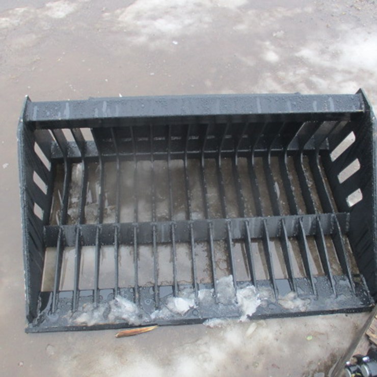 #6949 • Mini Skidsteer Rock Bucket