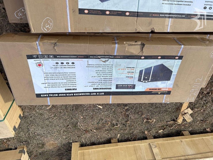 landhonor-lhr-ms0810-galvanized-apex-roof-metal-shed-image-2