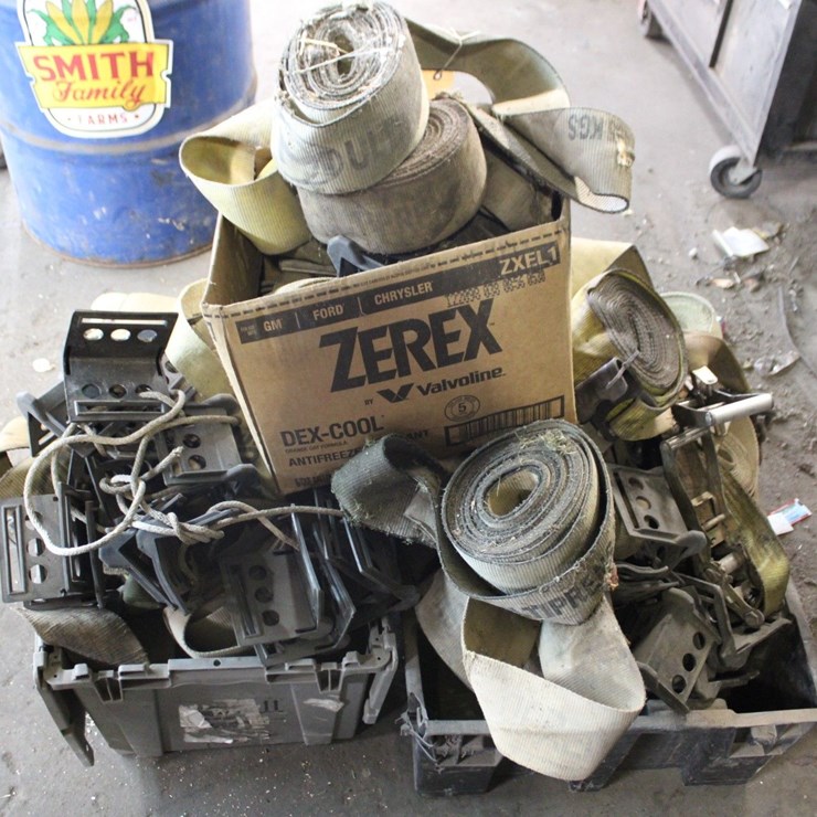 Lot Of Various Ratchet Straps