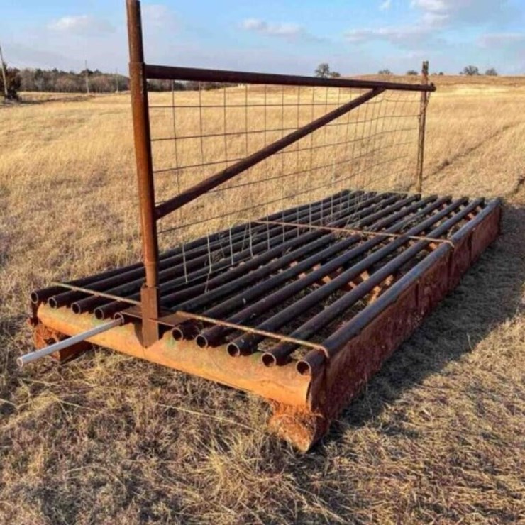 Cattle guard 75” x 15ft. Good condition