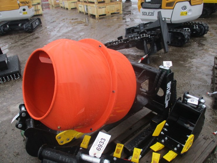 #6932-•-mini-skidsteer-mixing-drum-image-1