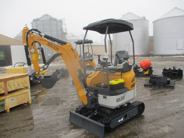 #6566-•-sdle20-yanmar-diesel-mini-excavator-image-1