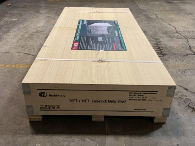 (inv.53009)-new-unused-kj-k1912-metal-shed,-12'-x-20'-heavy-duty-image-3