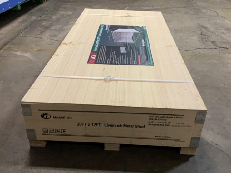 (inv.53008)-new-unused-kj-k1912-metal-shed,-12'-x-20'-heavy-duty.-image-2