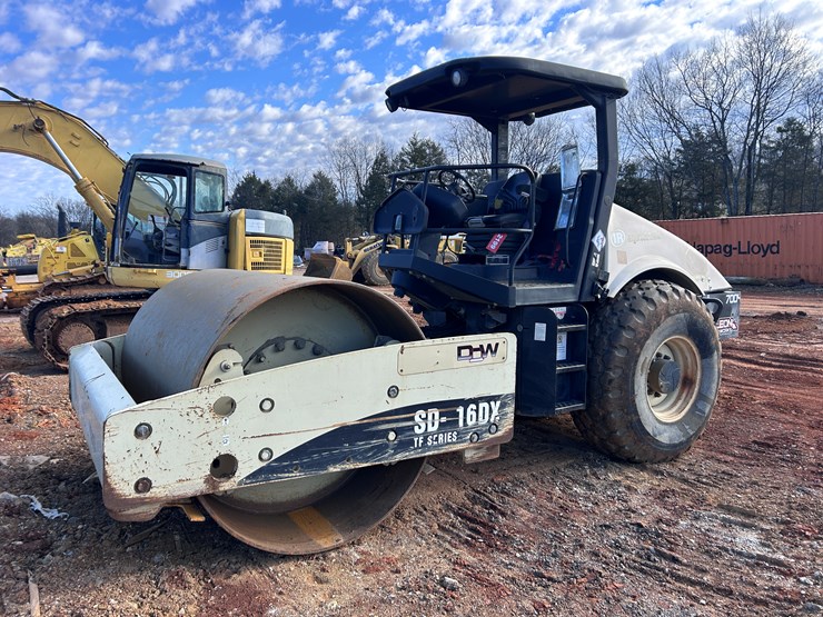 #2199-•-ingersoll-rand-sd-16dx-single-drum-roller-compactor-image-1