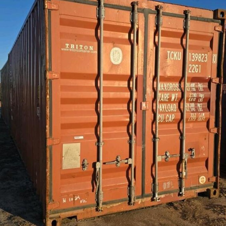 20' SHIPPING CONTAINER, S/N TCKU1398230