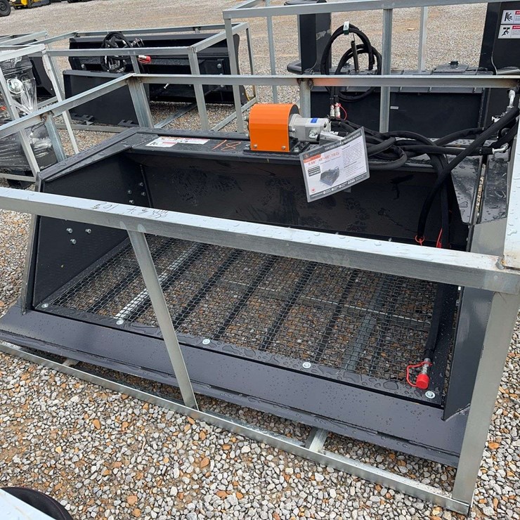 Unused Skid Steer Screening Bucket Attachment