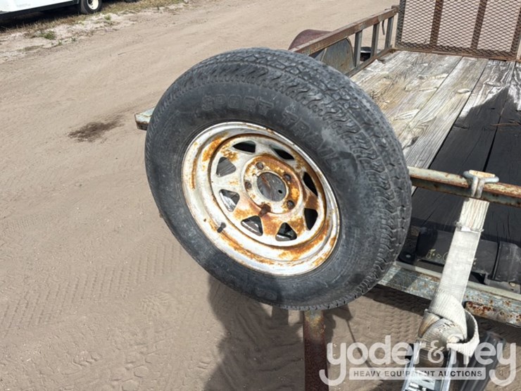 2004-brew-6'-x-10'-single-axle-equipment-trailer,-ramps,-600lbs-image-11