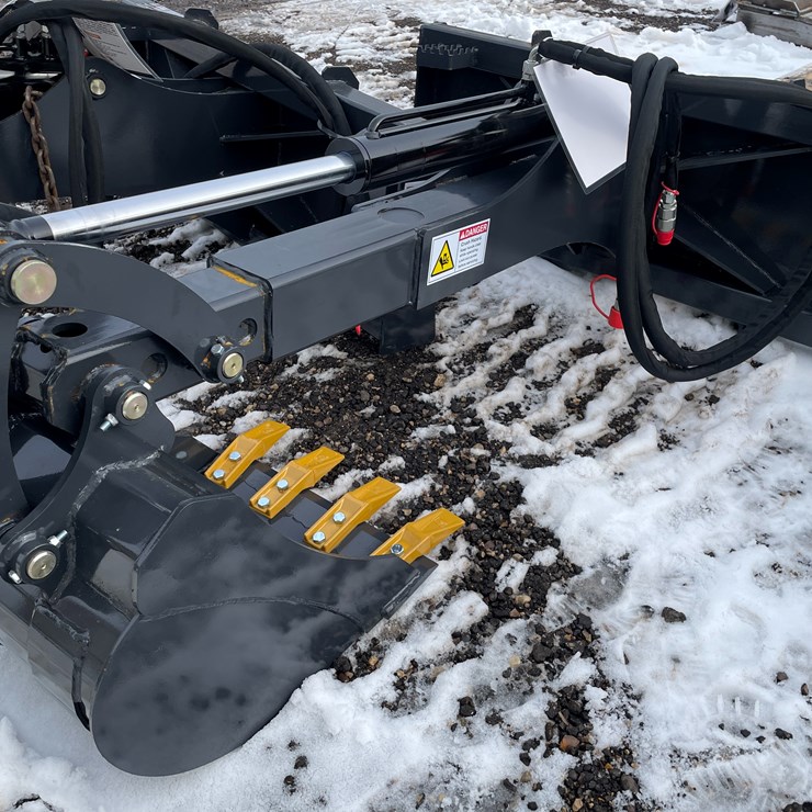 #1456 • Unused Landhonor Big Arm Backhoe For Skidsteer