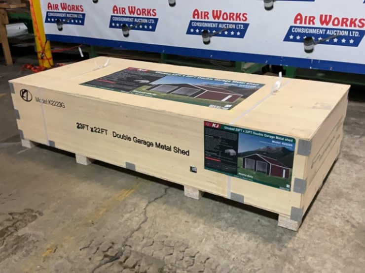 (inv.53011)-new-unused-k2223g-double-garage-shed,-22'-x-23'-heavy-duty-garage-image-4