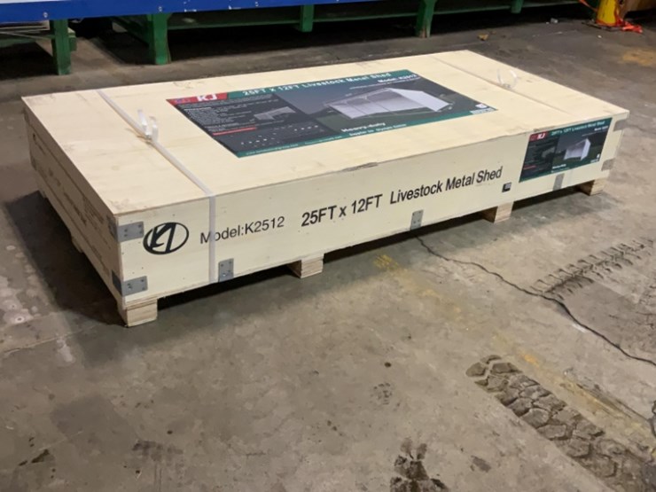 (inv.53006)-new-unused-kj-k2512-metal-shed,-12'-x-25'-heavy-duty-image-2