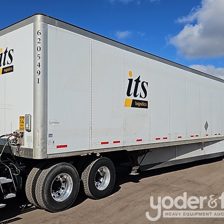 2014 Wabash 53' Tandem Axle Enclosed Trailer, 68,000lb GVWR