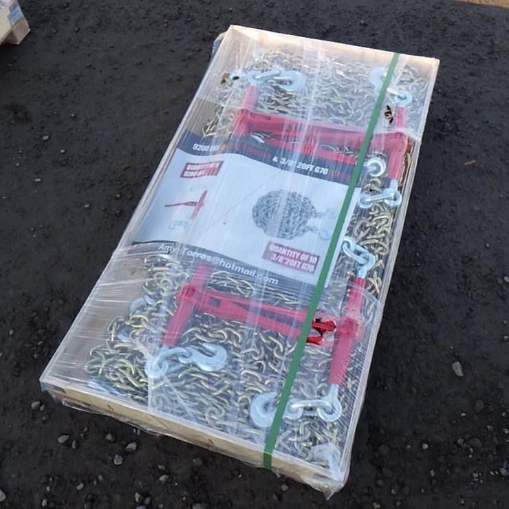 Ratchet Binders w/ Chain 9,200LB