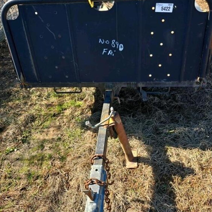 2004 BLACK ROCK 10' UTILITY TRAILER, S/N 25WUW11A84S01003 (NO TITLE - BILL OF SALE ONLY)