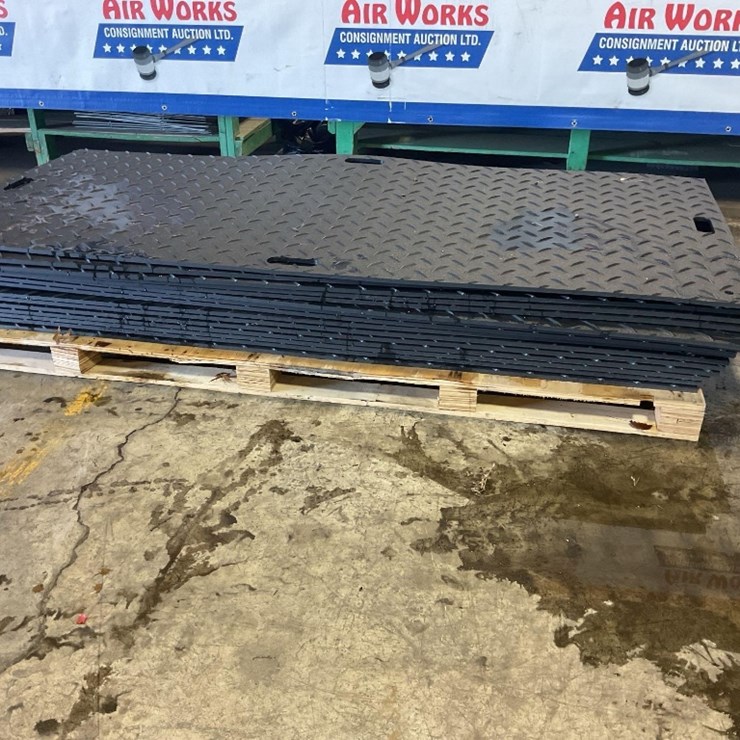 (Inv.53002) New Unused IR Model IRGPM Ground Protection Mats, 15 - 4' x 8' Mats