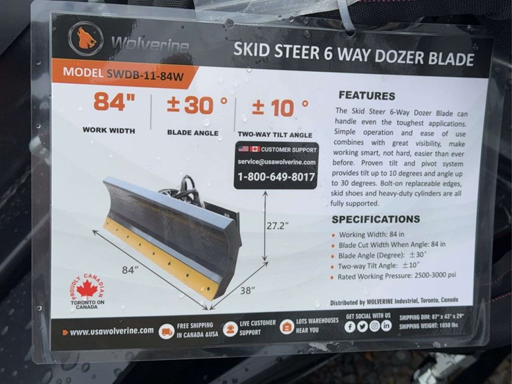 unused-skid-steer-6-way-dozer-blade(w-controller)-image-1