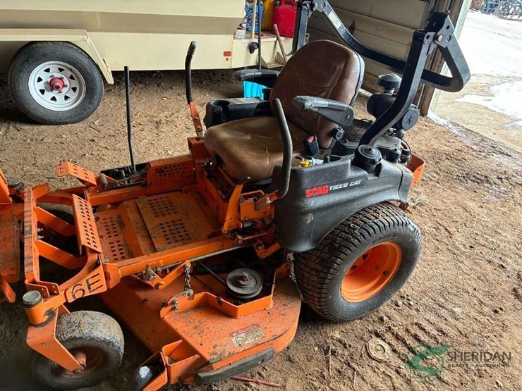 scag-tiger-cat-52"-mowing-deck-showing-1615-hours-image-1