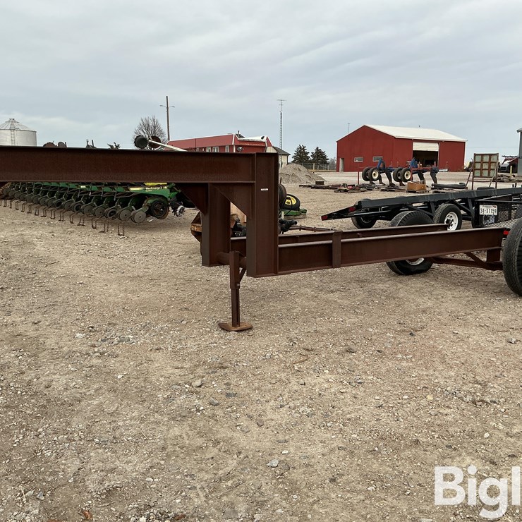 Shop Built Gooseneck Silage Wagon Frame