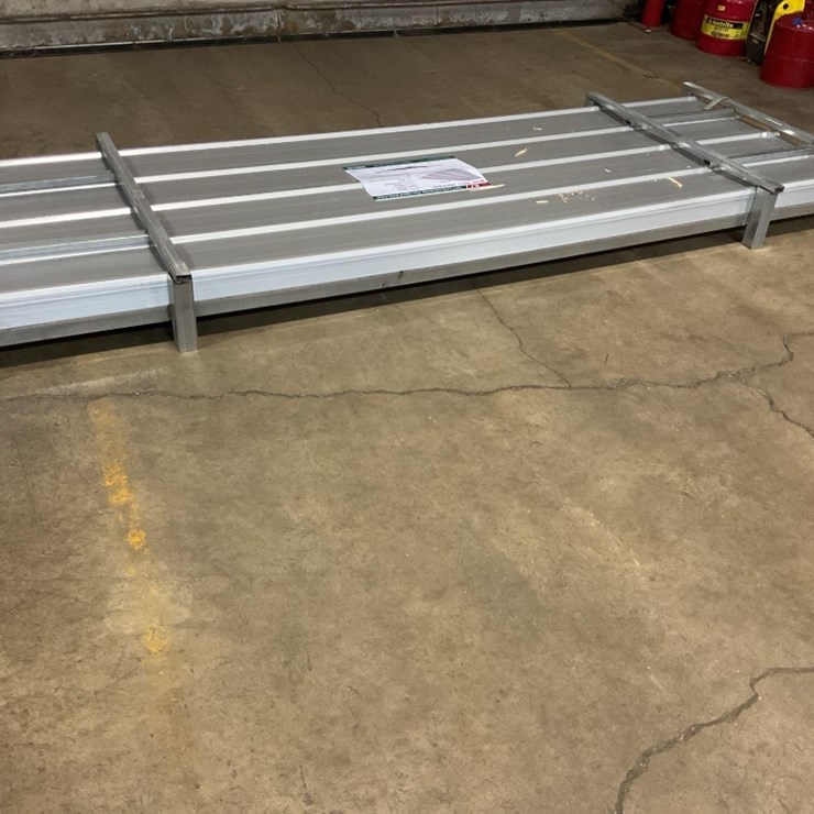 (Inv.53004) New Unused KJ K0311 Corrugated Galvalume Steel Panel, 100 Pcs. 10' Long 25 Ga.