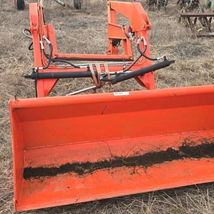 WOOD 165 FRONT LOADER, S/N 588487