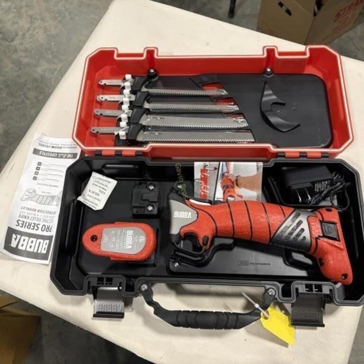 Bubba Rechargeable Filet Knife & Case