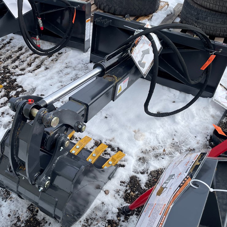 #1455 • Unused Landhonor Big Arm Backhoe For Skidsteer