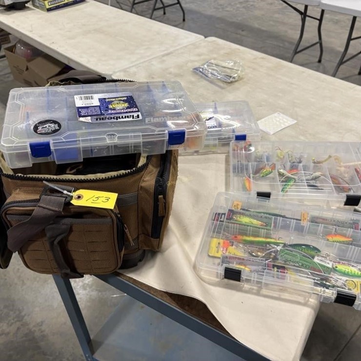 Soft Tackle Box with Baits