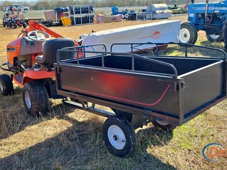 husqvarna-tractor,-s/n-45005-w/-trailer:-23hp-image-9