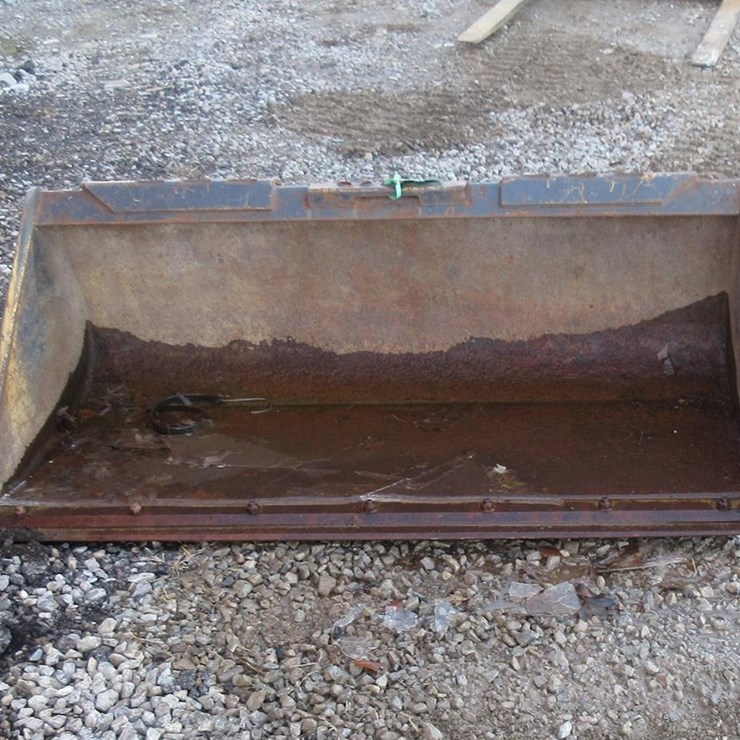 (Inv.53045) 60" GP Bucket Skid Loader Attachment