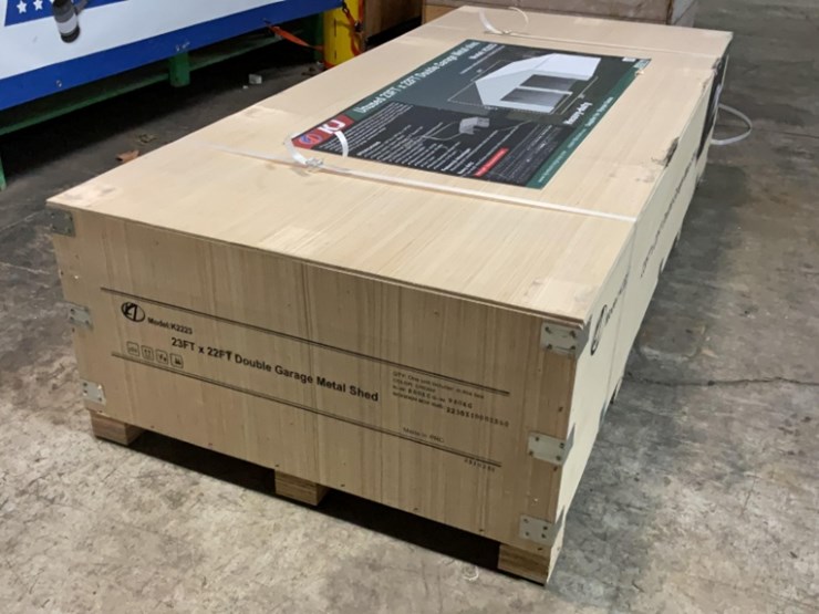 (inv.53019)-new-unused-kj-k2223-double-metal-garage,-22'-x-23'-heavy-duty-shed-image-6