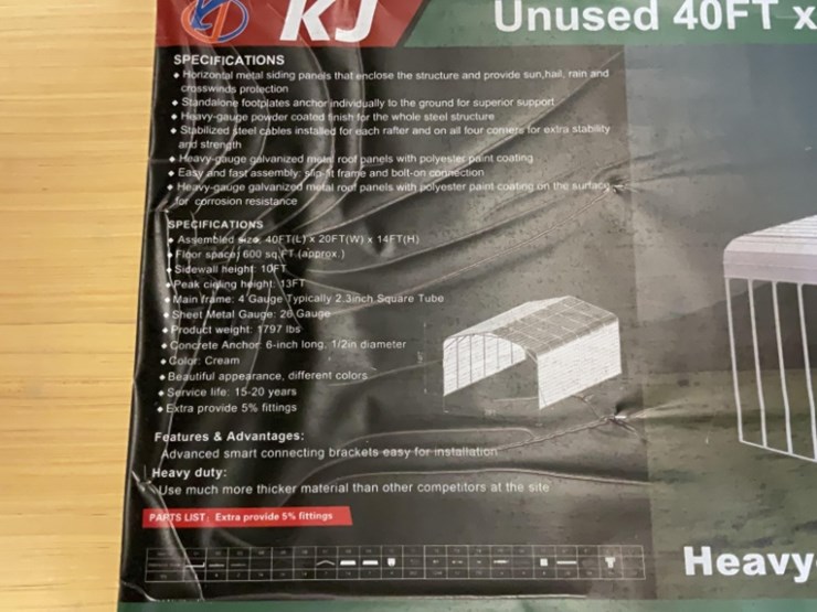 (inv.53007)-new-unused-kj-k4020-steel-carport,-20'-x-40'-image-6