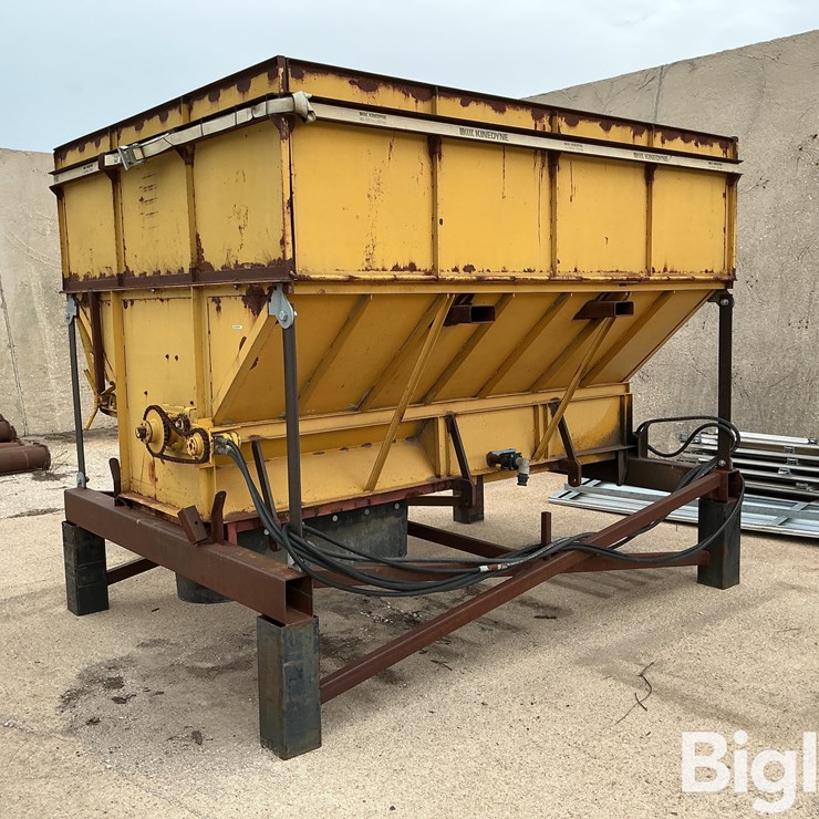 10’ X 8’ Stationary Roller Mill Hopper