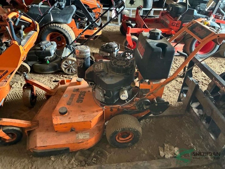 scag-36"-walk-behind-mower-showing-242-hours-image-1