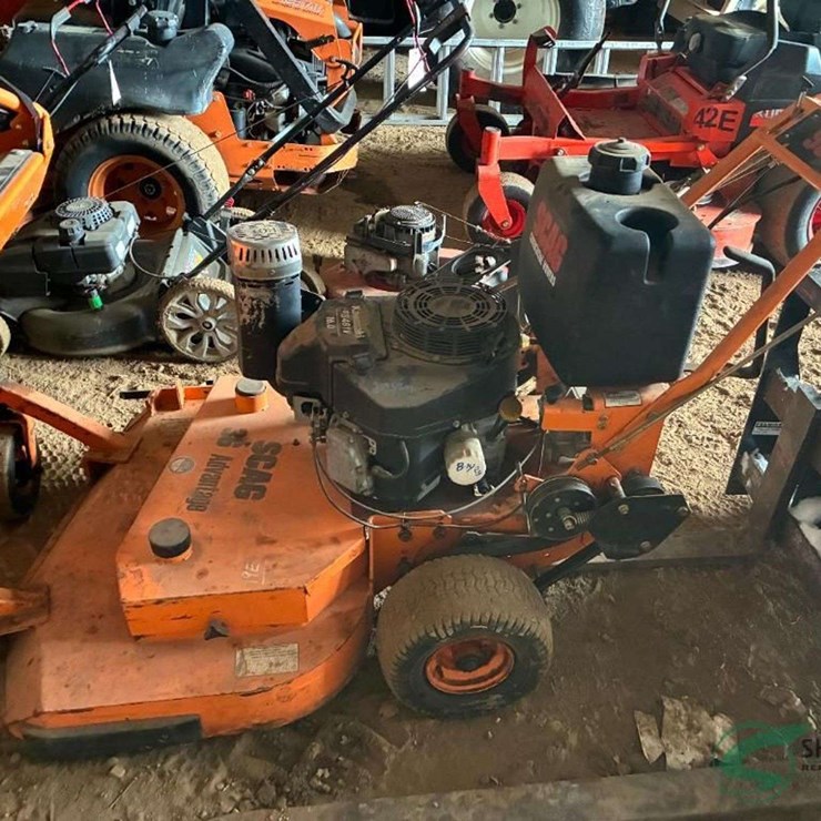 Scag 36" Walk Behind Mower showing 242 hours