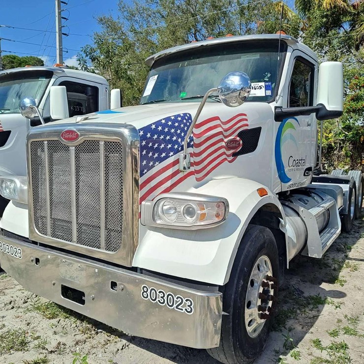 2023 Peterbilt 567 T/A Wet Kit Day Cab Truck Tractor