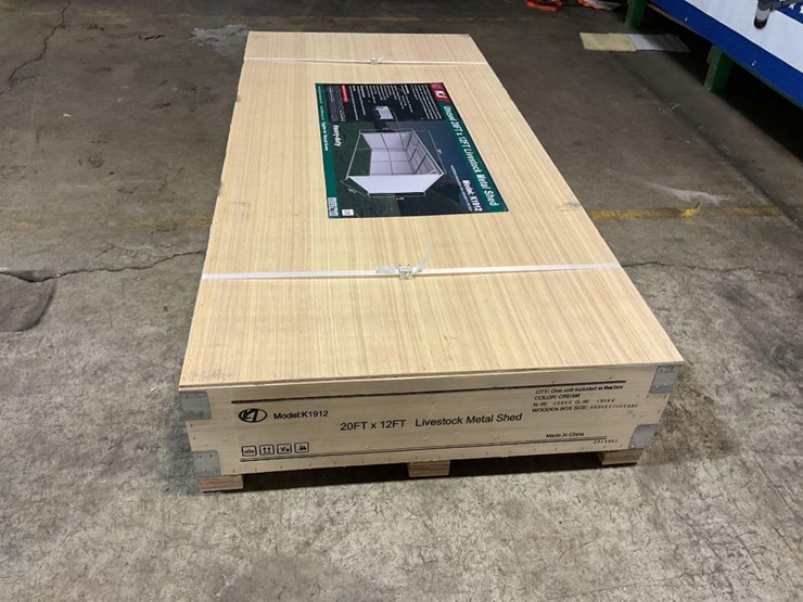 (inv.53005)-new-unused-kj-k1912-metal-shed,-12'-x-20'-heavy-duty-shed-image-4