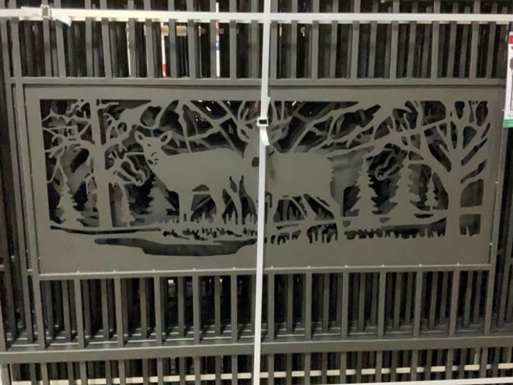 (inv.53029)-new-unused-kj-k0720-metal-driveway-gate-with-deer-motif,-20'-wide-x-7'-tall-image-2