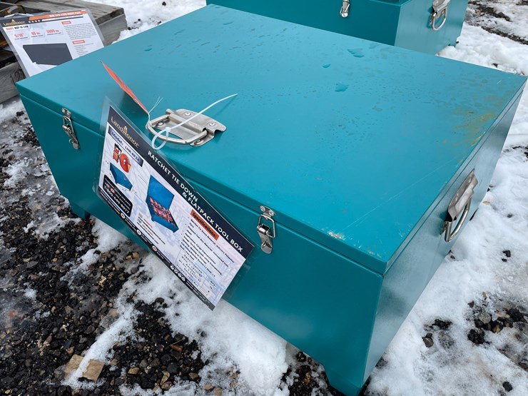 #1464-•-unused-landhonor-ratchet-tie-down-&-flat-pack-tool-box-image-1
