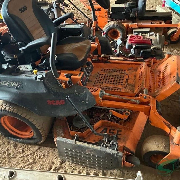 Scag Cheetah 61" Mowing Deck showing 2222 hours