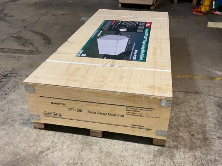 (inv.53010)-new-unused-kj-k1220-metal-garage,-12'-x-20'-heavy-duty-garage-shed-image-5