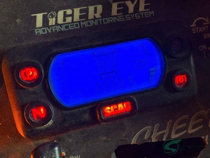 scag-cheetah-61"-mowing-deck-showing-2222-hours-image-9