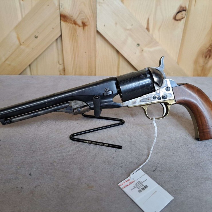 F. Llipietta .44 Caliber Blackpowder Percussion SA Revolver